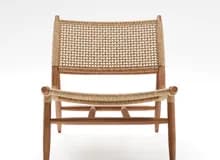 Rattan lounge chair