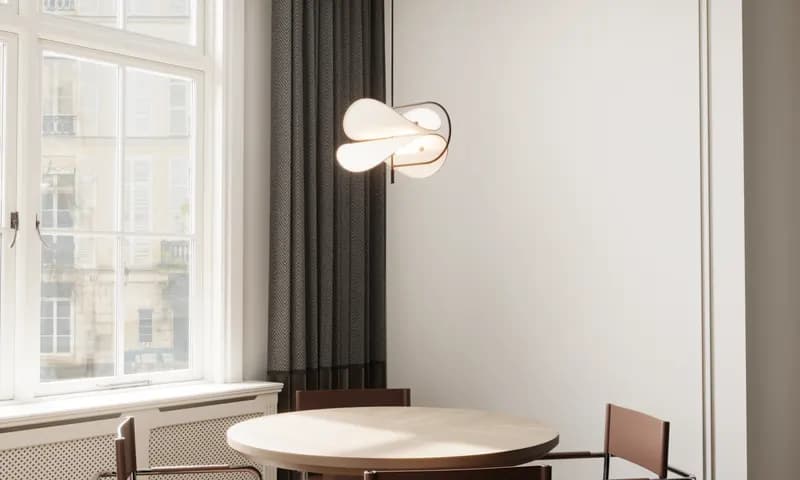 Editorial dining room render